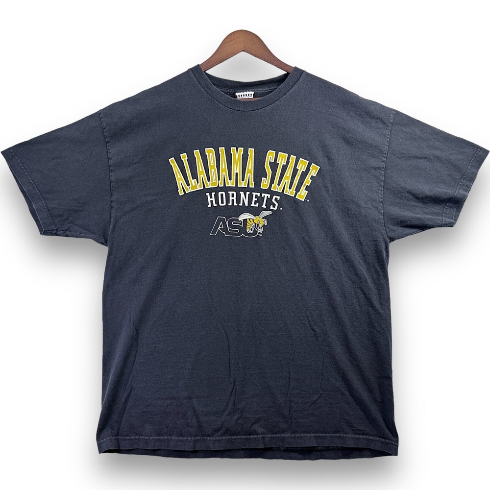 Alabama State University Hornets HBCU T-Shirt Mens XXL Black Foot Locker ASU